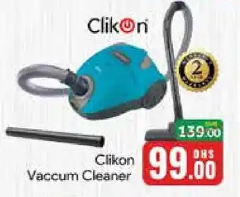 Mango Hypermarket LLC CLIKON Vacuum Cleaner offer