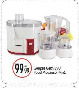 Bigmart GEEPAS Food Processor offer