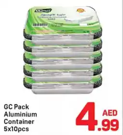 Day To Day GC Pack Aluminium Container offer