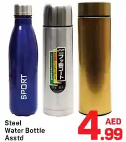 Day To Day Steel Water Bottle Asstd offer