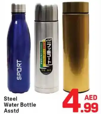 Day To Day Steel Water Bottle Asstd offer