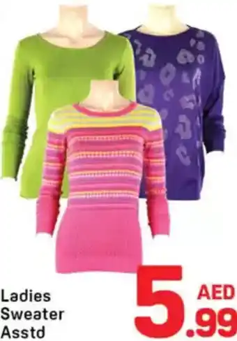 Day To Day Ladies Sweater Asstd offer