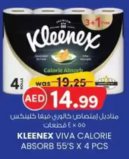 KM Trading Kleenex viva calorie absorb offer