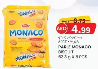 KM Trading Parle monaco biscuit offer