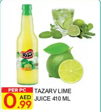 Dream Land Center Tazarv Lime Juice offer