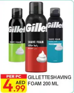 Dream Land Center Gillette Shaving Foam offer