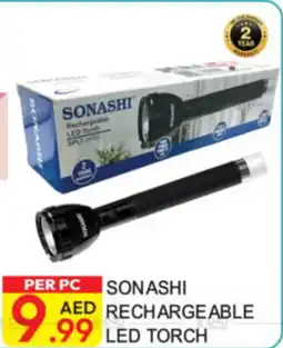 Dream Land Center Sonashi Rechargeable Led Torch offer