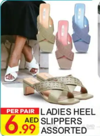 Dream Land Center Ladies heel slippers assorted offer