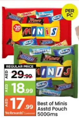 Mark & Save Best of Minis Asstd Pouch offer