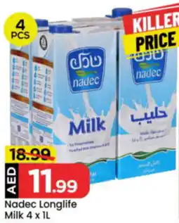 Mark & Save Nadec Longlife Milk offer