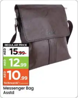 Mark & Save Messenger Bag Asstd offer