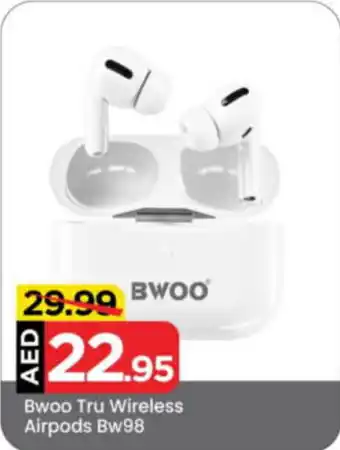 Mark & Save Bwoo Tru Wireless Airpods Bw98 offer