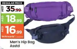 Mark & Save Men's Hip Bag Asstd offer