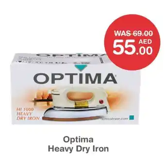 Choithrams Optima Heavy Dry Iron offer