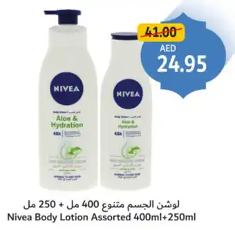 Union Coop Nivea Body Lotion Assorted offer