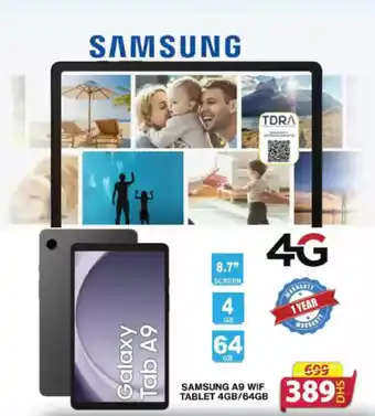 Grand Hyper Market Samsung A9 Wif Tablet 4GB/64GB offer