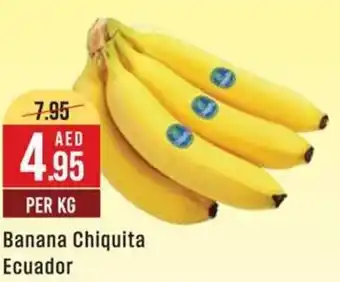 West Zone Supermarket Banana Chiquita Ecuador offer