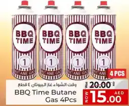 Kenz Hypermarket BBQ Time Butane Gas offer