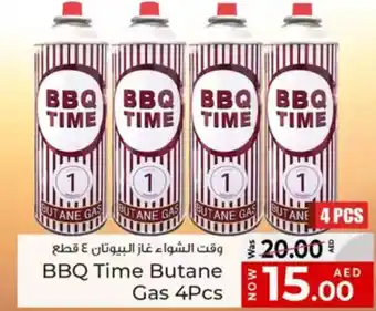 Kenz Hypermarket BBQ Time Butane Gas offer