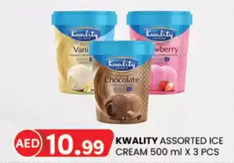 KM Trading Kwality assorted ice cream offer