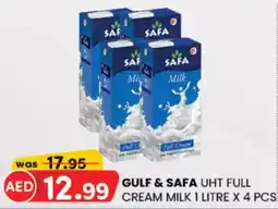 KM Trading Gulf & safa uht full cream milk offer