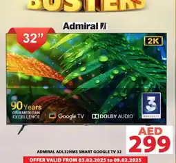 Grand Hyper Market ADMIRAL Smart TV offer