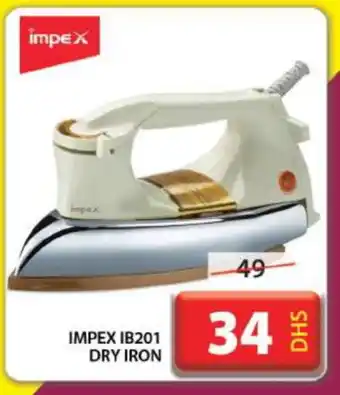 Grand Hyper Market IMPEX Ironbox offer