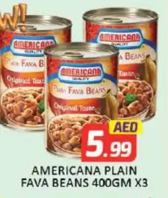 Mango Hypermarket LLC AMERICANA Fava Beans offer