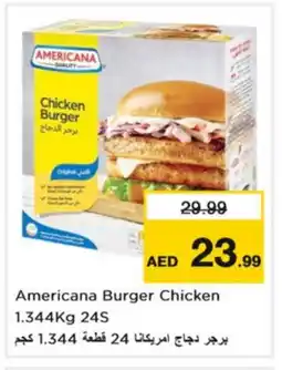 Nesto AMERICANA Chicken Burger offer