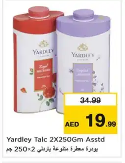 Nesto YARDLEY Talcum Powder offer