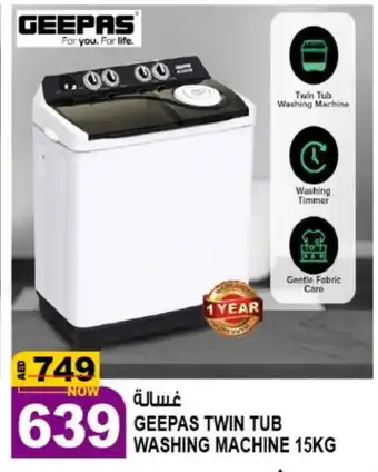 Hashim Hypermarket GEEPAS Washer / Dryer offer