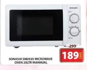 Grand Hyper Market SONASHI Microwave Oven offer