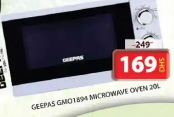 Grand Hyper Market GEEPAS Microwave Oven offer