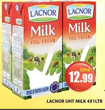 Meena Al Madina Hypermarket LACNOR Long Life / UHT Milk offer