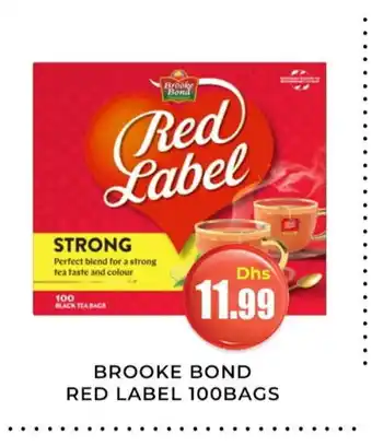 Meena Al Madina Hypermarket RED LABEL Tea Bags offer