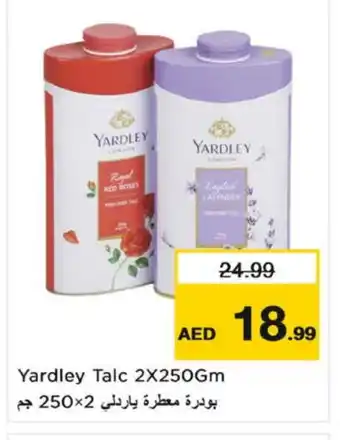 Nesto YARDLEY Talcum Powder offer