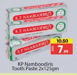 Al Madina K P NAMBOODIRI Toothpaste offer