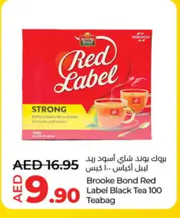 Lulu Hypermarket RED LABEL Tea Bags offer