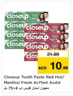 Nesto CLOSE UP Toothpaste offer