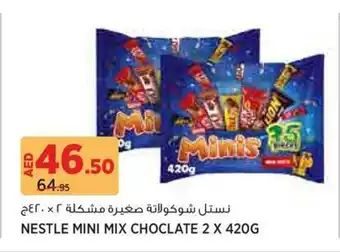 Aswaaq Nestle mini mix choclate offer