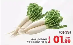 Kenz Hypermarket White Radish offer