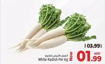 Kenz Hypermarket White Radish offer