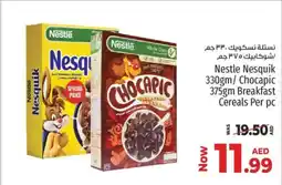 Kenz Hypermarket Nestle Nesquik, Chocapic Breakfast Cereals offer