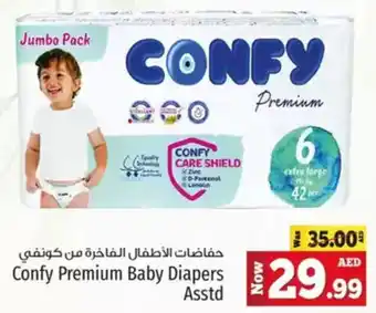 Kenz Hypermarket Confy Premium Baby Diapers Asstd offer