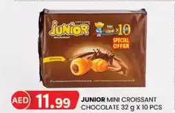 KM Trading Junior mini croissant chocolate offer