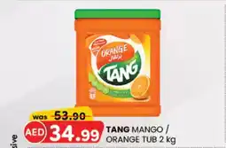 KM Trading Tang mango, orange tub offer