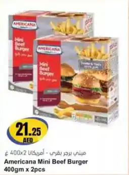 Almaya supermarket Americana Mini Beef Burger offer