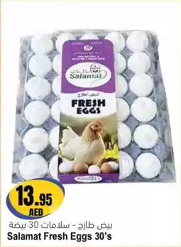 Almaya supermarket Salamat Fresh Eggs 30's offer