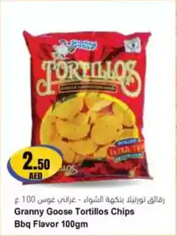 Almaya supermarket Granny Goose Tortillos Chips Bbq Flavor offer