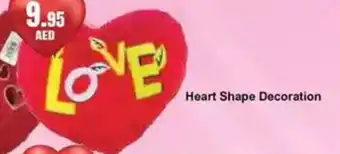 Almaya supermarket Heart Shape Decoration offer